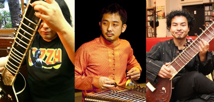 ヨシダダイキチ × 新井孝弘 × サラーム海上「インド音楽トーク&ライブ!」 yoshida_sabu_salam