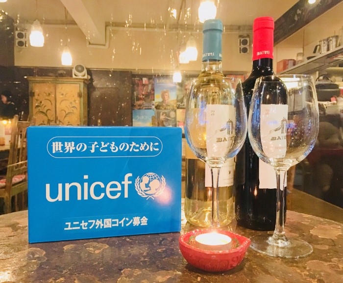 「Tabelaに春がきた」企画♪ディナータイムに世界の外貨をご持参の方にボトルワイン1本プレゼント! kpGnNj-i